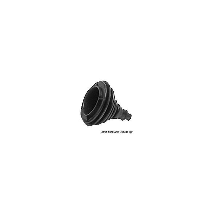 Nuova Rade Small Black Fairlead Bellow (x1) | 4Boats