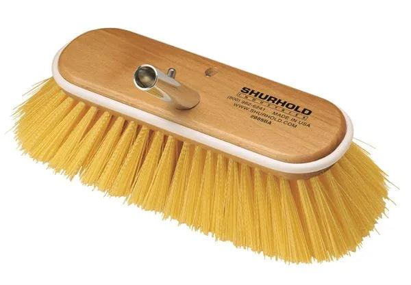 Shurhold 10 in Large Brush (985) – Medium Yellow Bristles | 4Boats