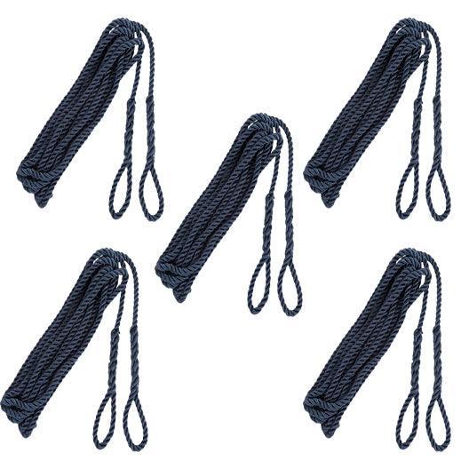 10 x Fender Rope Lanyard / Line 8mm With Loop - 4Boats