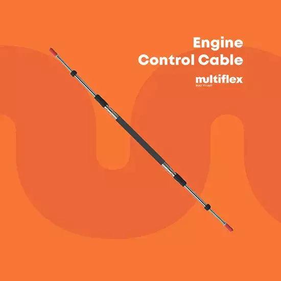 10ft Outboard Remote Gear/Throttle Control Cable for Yamaha Suzuki Tohatsu - 4Boats