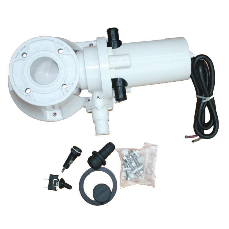 Plastic Toilet Base for Electric Marine Toilets | 4Boats