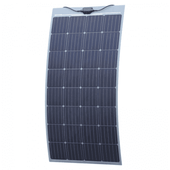 160W MONO FIBREGLASS SEMI-FLEXIBLE SOLAR PANEL WITH SELF-ADHESIVE BACKING (MADE IN AUSTRIA) - 4Boats