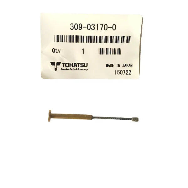 Genuine Tohatsu 309-03170-0 throttle cable MFS 2.5D-5D | 4Boats