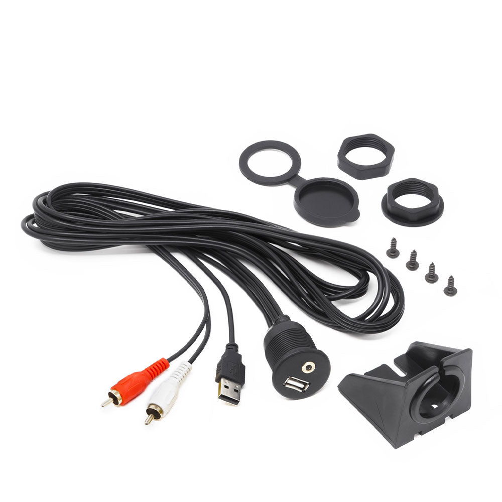 Hertz HMA HMA HMA USB Type-A & 3.5 mm Aux In - Waterproof, 2 | 4Boats