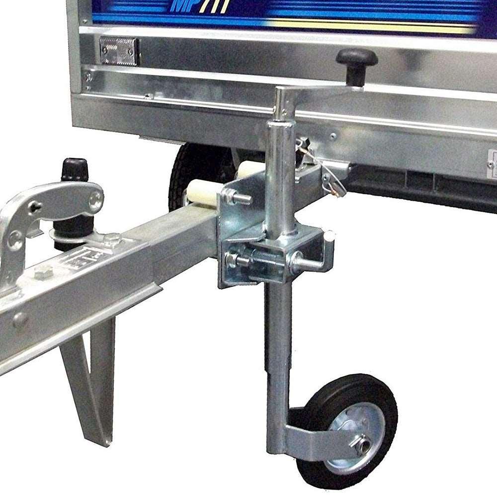 34mm Jockey Wheel and Clamp for Erde Daxara, Camping Trailer - 4Boats