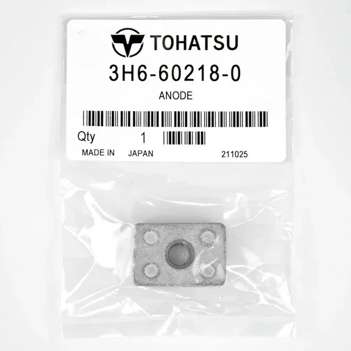 Genuine Tohatsu Lower Unit Anode 3H6-60218-0 | Fits 4-6HP | 4Boats