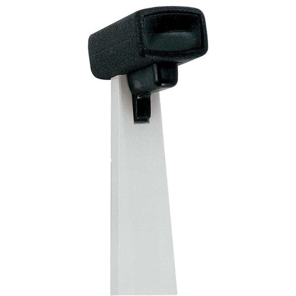 Single Lever Surface Mount Control with Lock - Ivory