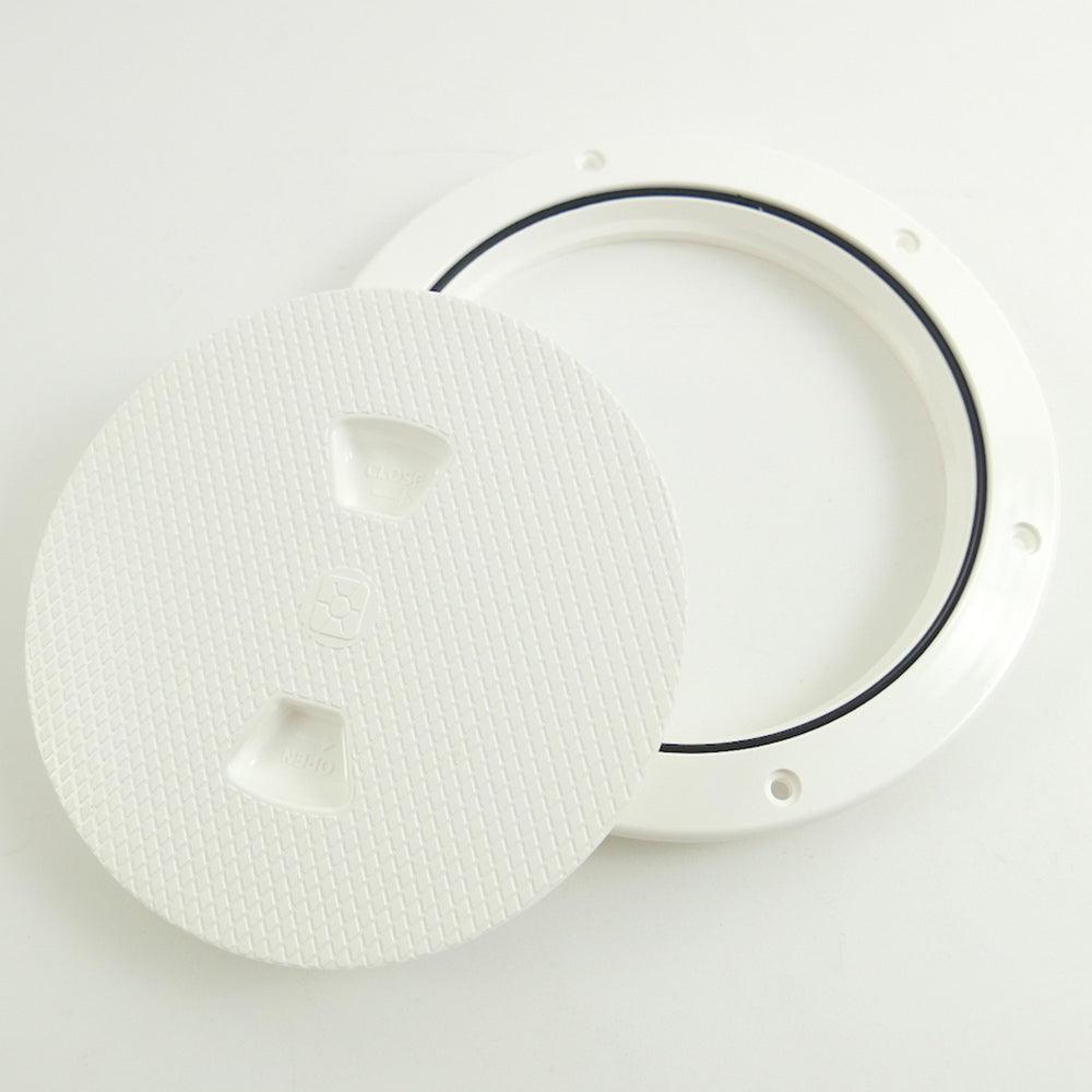 6″ Deck Plate / Inspection Ports, UV Resistant, Anti-Skid - 4Boats