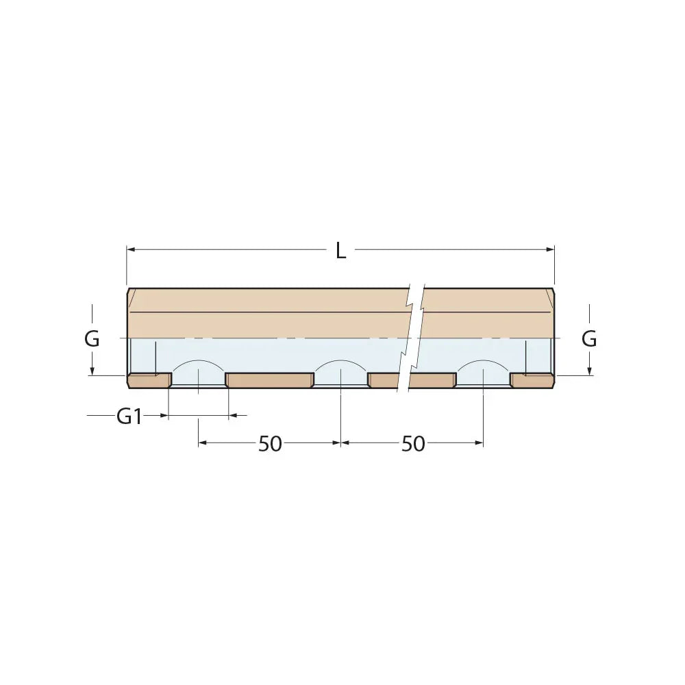 Guidi Brass 5-way manifold - G3/4 to 5x G1/2 BSPP | 4Boats