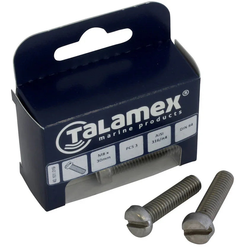 Talamex Pan Head Bolt M4 X 70