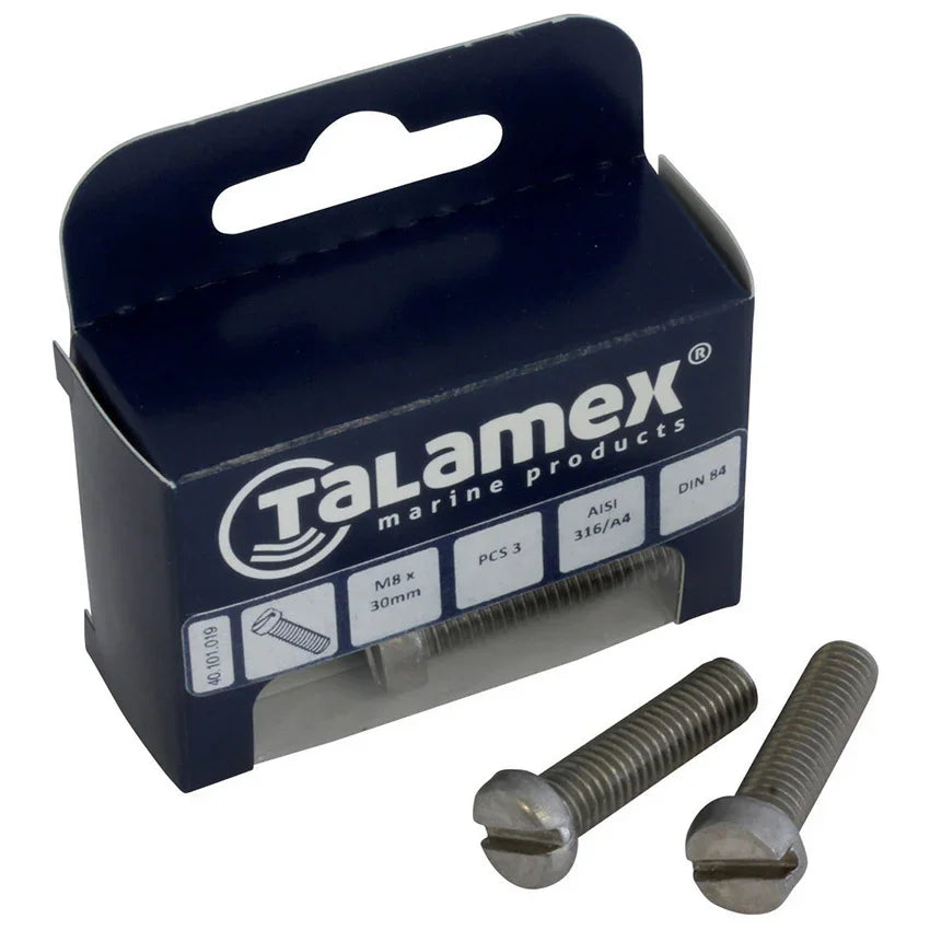 Talamex Pan Head Bolt M6 X 70