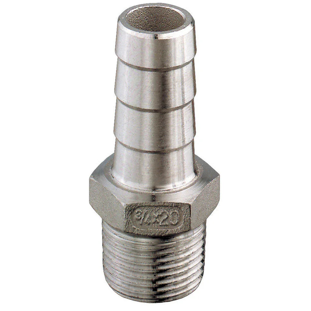 Guidi Stainless Hose Connector 15 mm × 15 mm (M 1/2) | 4Boats