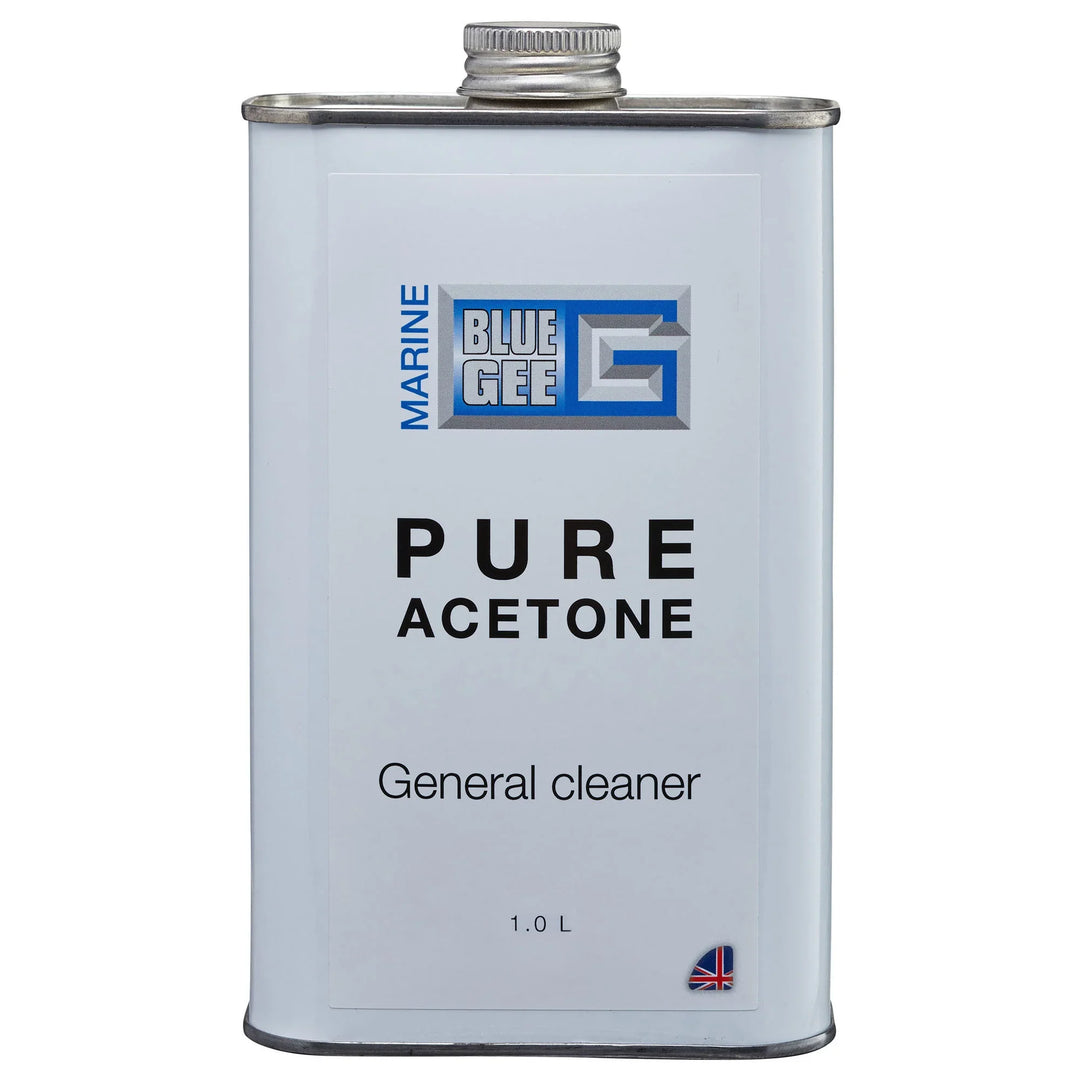 Gee Acetone 1 Litre — Pure Surface Solvent | 4Boats