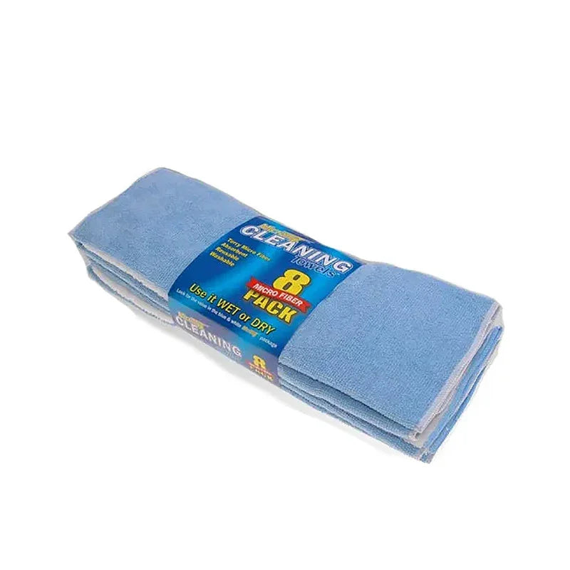 Swobbit Microfibre Towels Pack of 8 | Multipurpose Cloths | 4Boats