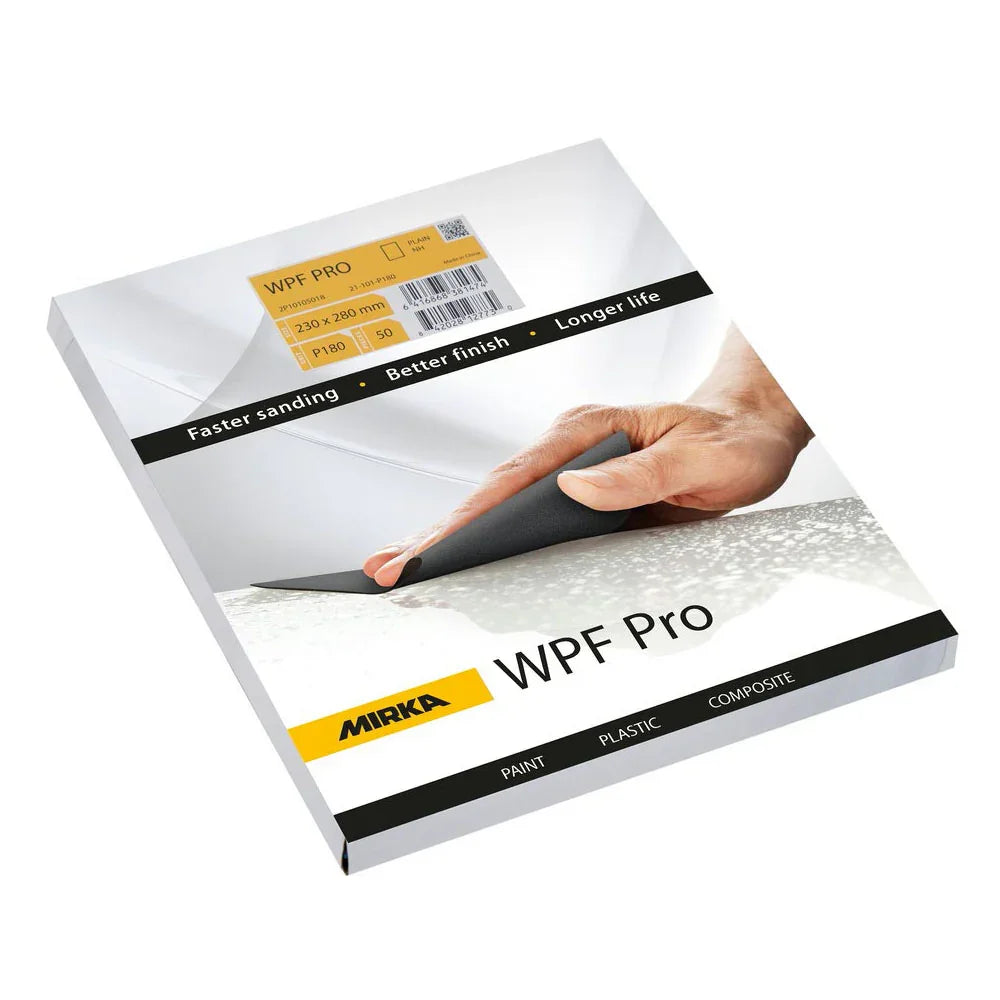 Mirka WPF WPF WPF Pro Sandpaper 230 × 280 mm P600 PK50 | 4Boats