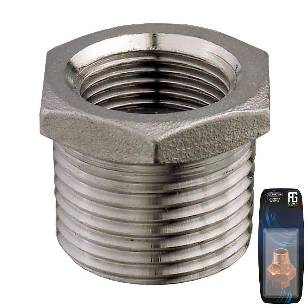 Guidi Stainless Steel Bushing M-F 1/2 × 3/8 in | 4Boats