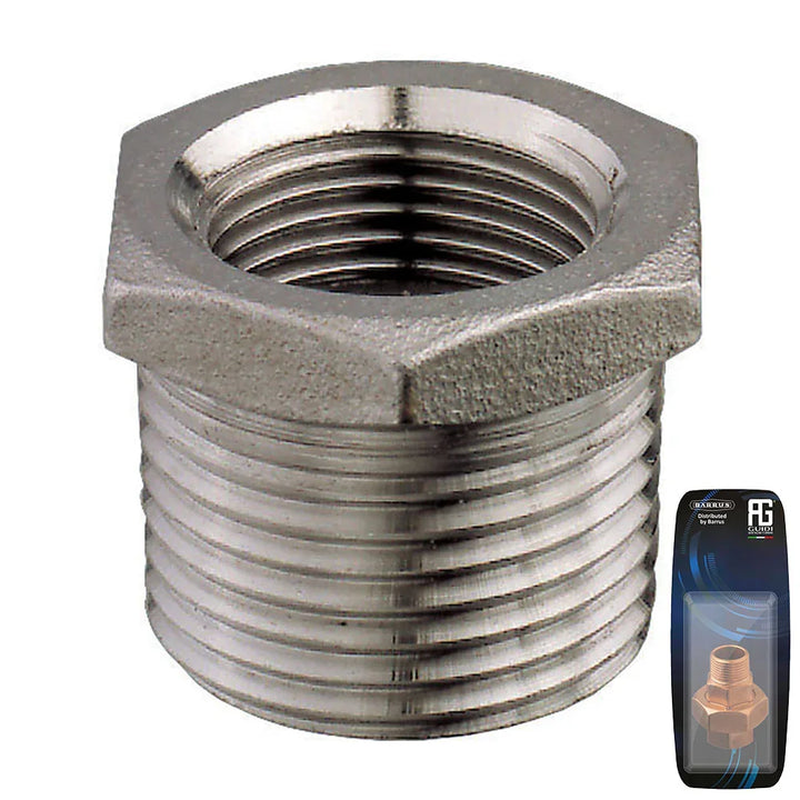Guidi Stainless Steel Bushing M-F 1/2 × 3/8 in | 4Boats
