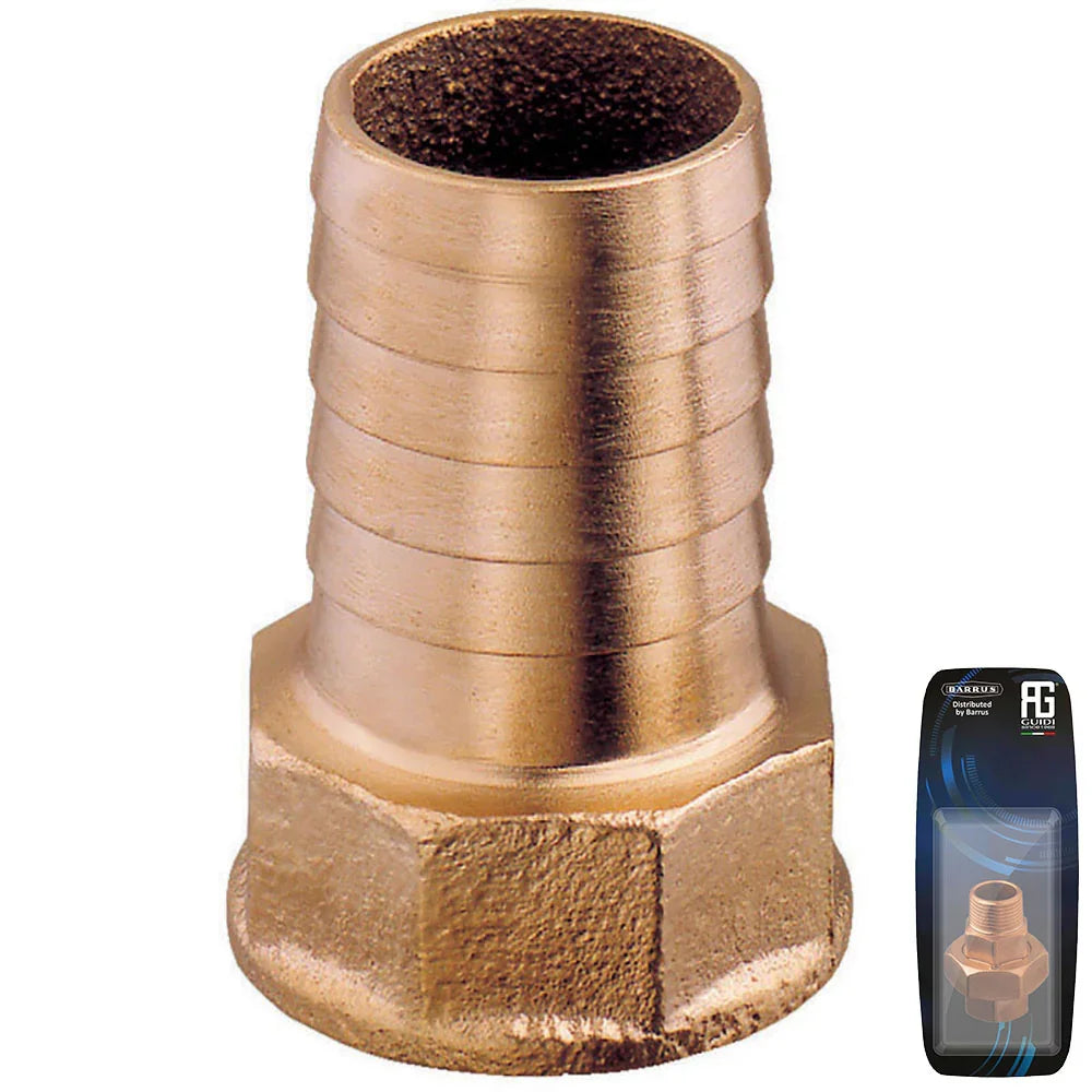 Guidi Bronze Hose Connector F 1½ in × 38 mm | 4Boats
