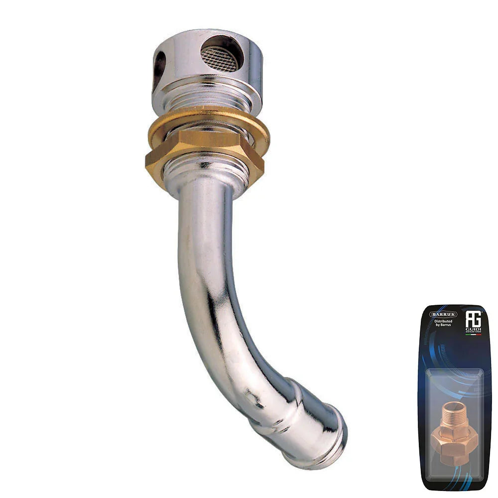 Guidi 90° Left-Side Gas Tank Vent 19×16 mm | 4Boats