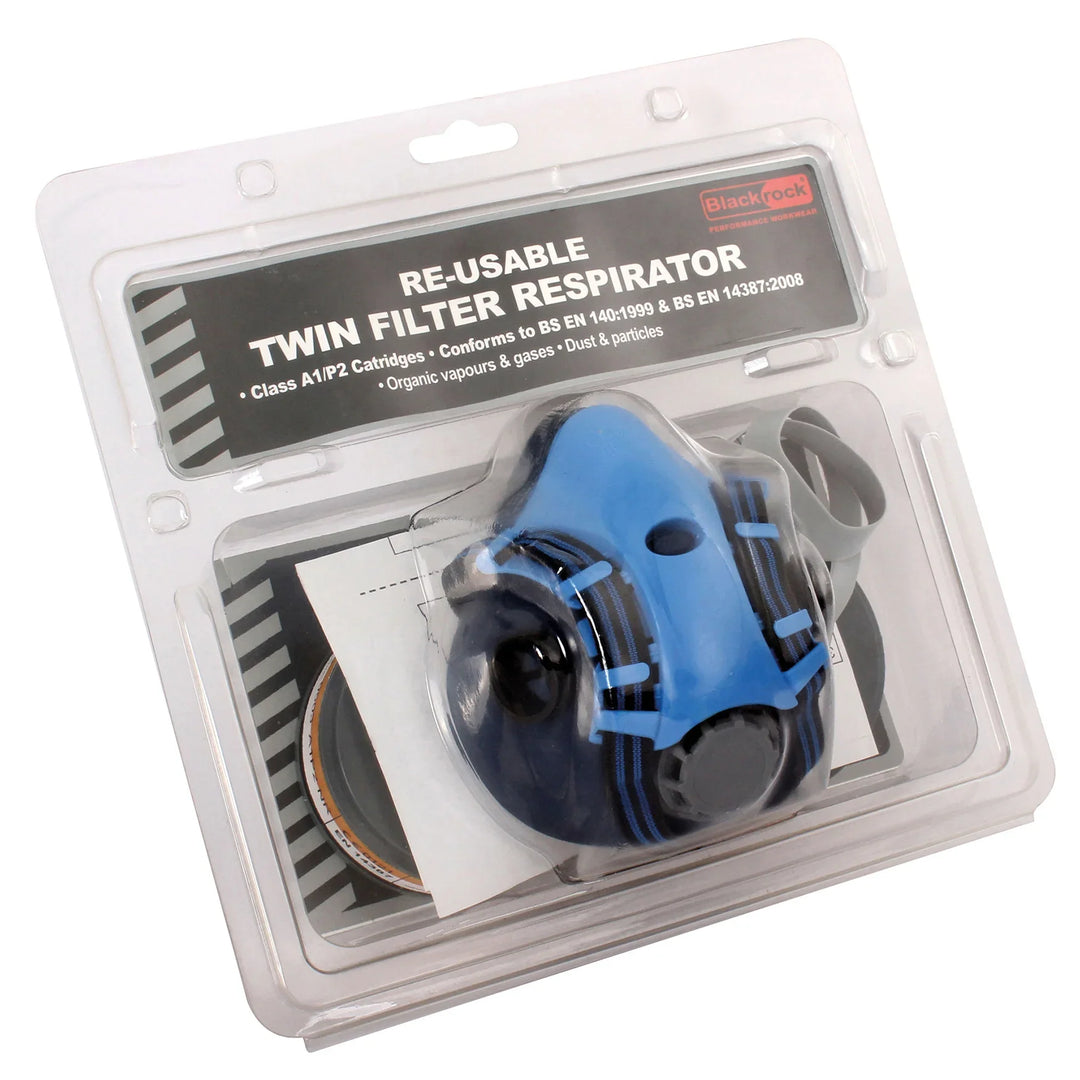 Reusable Filter Twin Half Mask Respirator A1/P2 | 4Boats