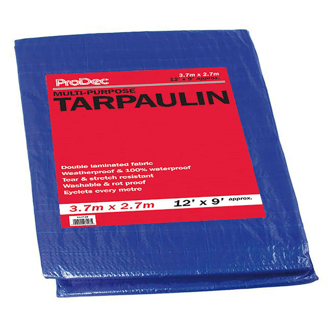 Standard Tarpaulins 3.7 × 2.7 m (12' x 9') Heavy Duty | 4Boats