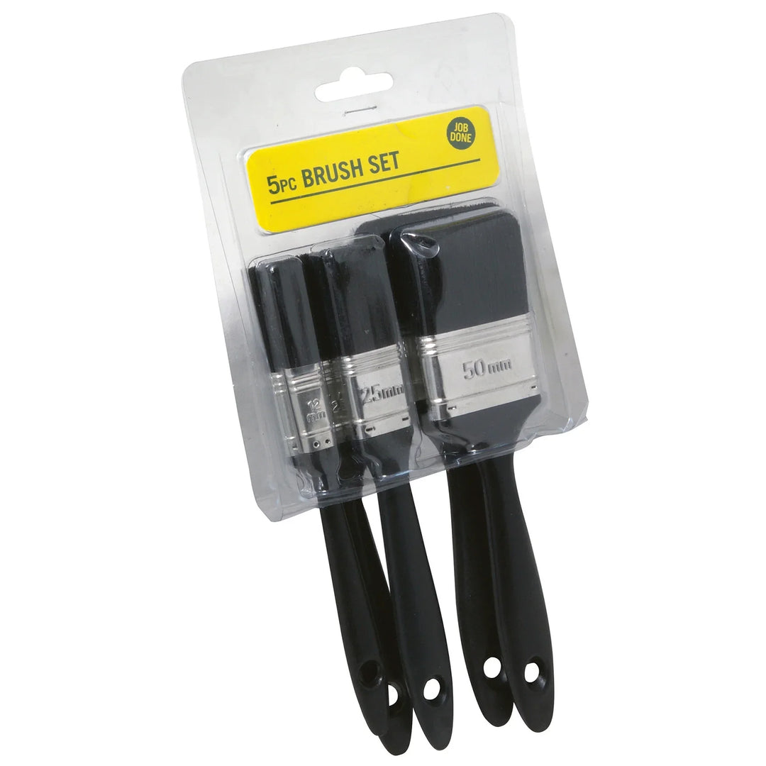Value Paint Brush Set - 5-piece Economy Set | 4Boats