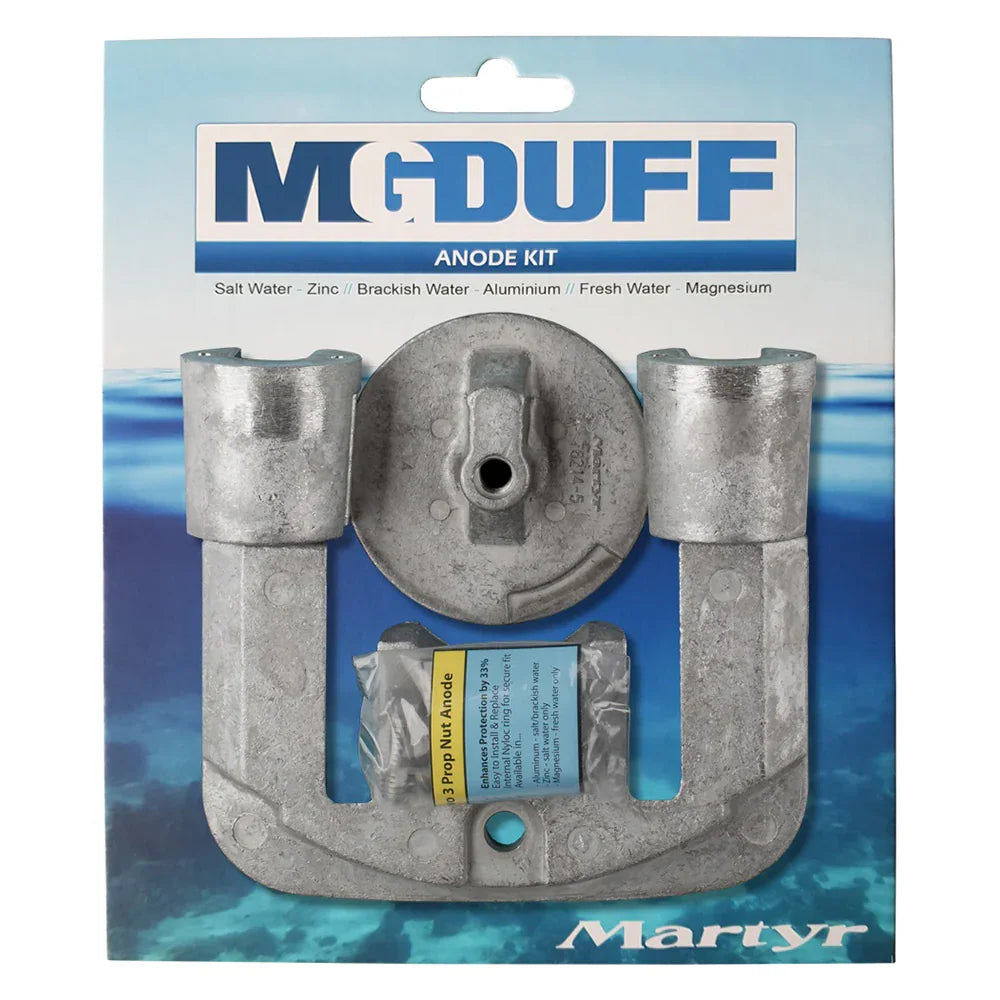 Duff Mercruiser Bravo 2 & 3 Zinc Anode Kit | 4Boats