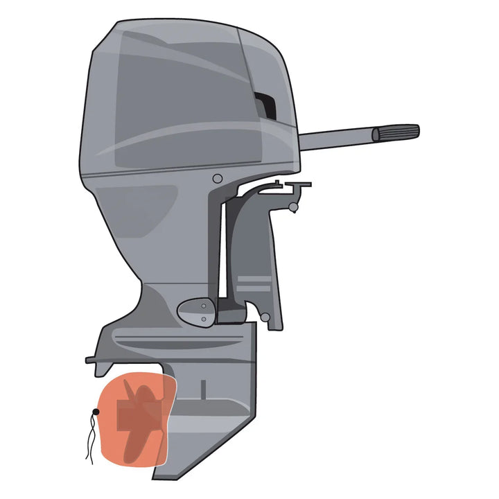 Talamex Propellor Propeller Cover Orange 54 × 50 cm | 4Boats