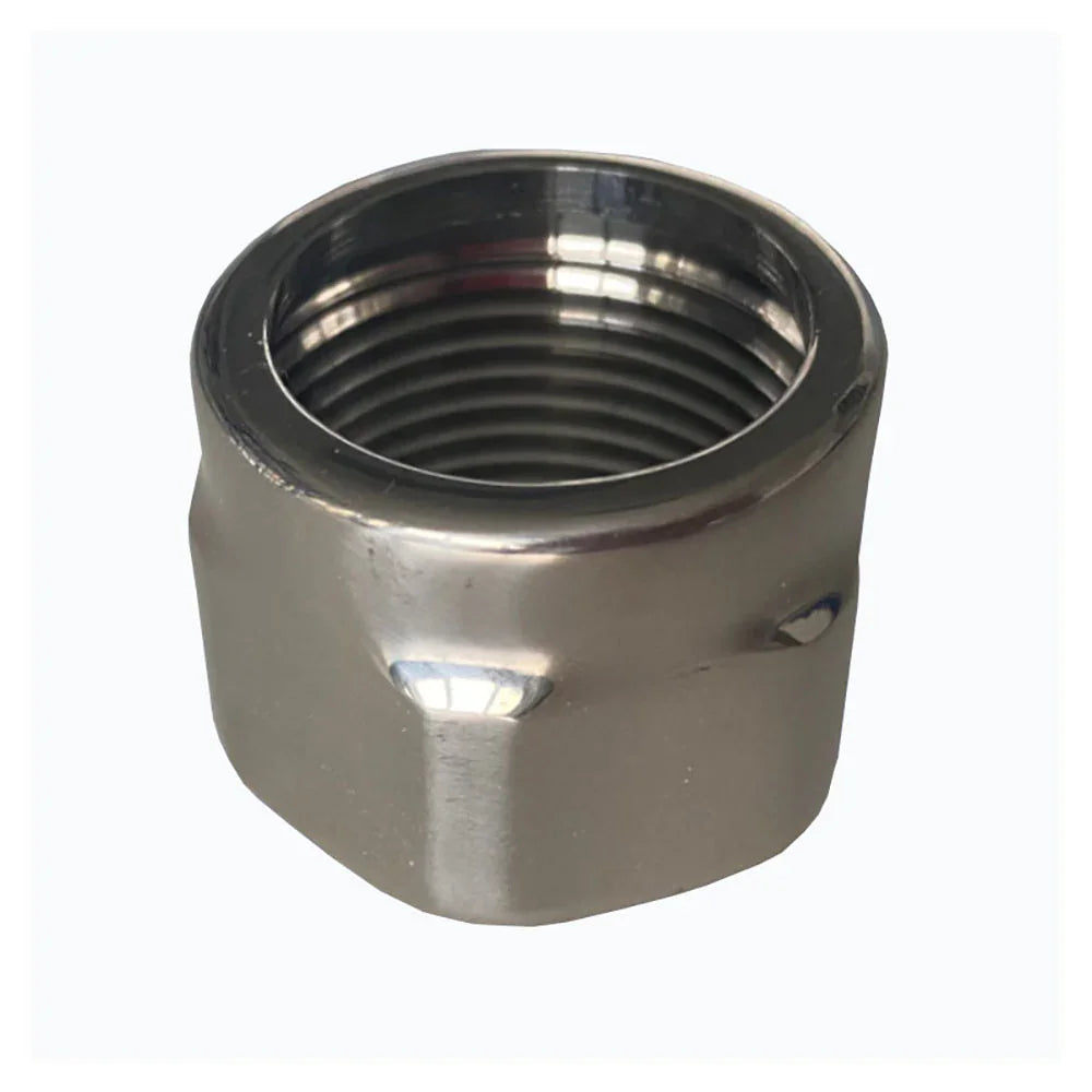 Glomex Stainless Stainless Stainless 25.4 mm (1 in) BSP Top Ferrule wi