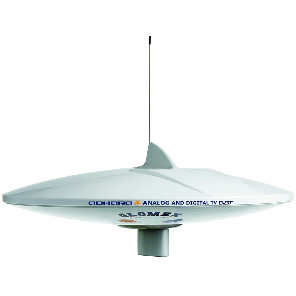 Glomex Adhara Adhara Adhara AGC TV Antenna with DAB — 37 cm | 4Boats