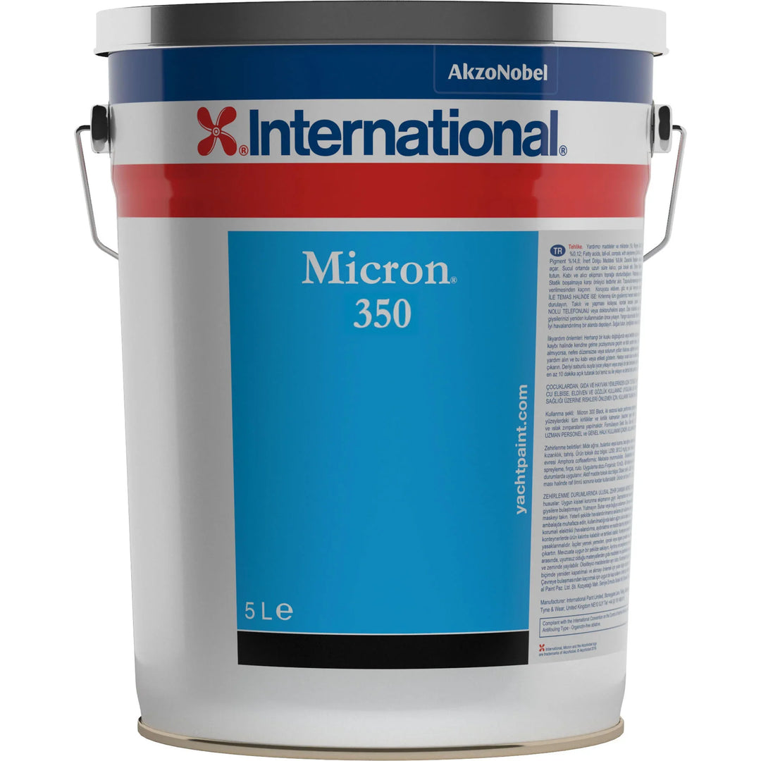 Paints International Micron® 350 Antifouling Black - 5 Litre | 4Boats