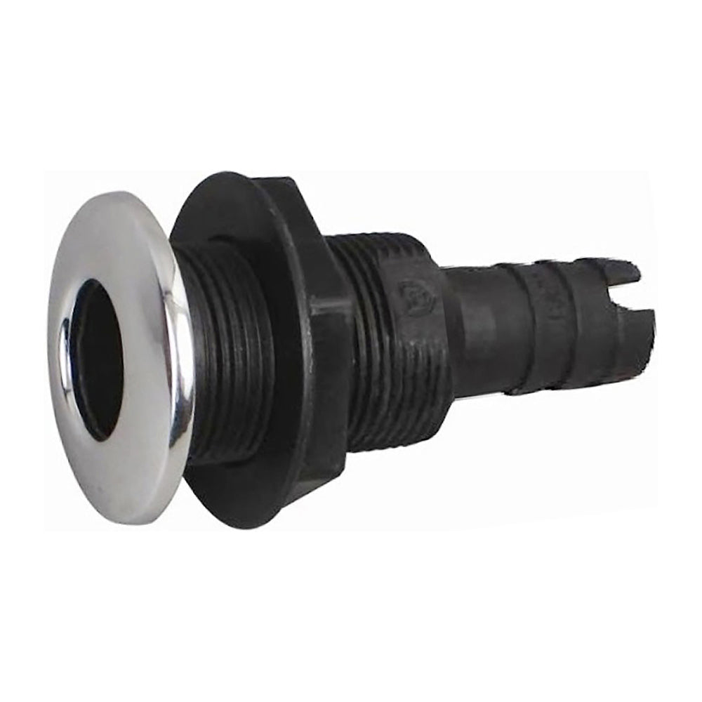 Attwood Ws-Thull,Plas,SS,Cap,3/4 In