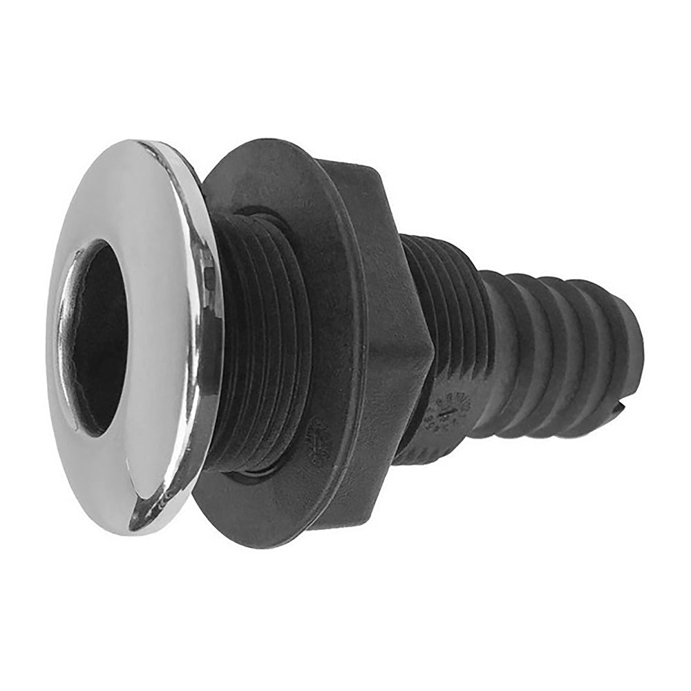 Attwood Ws-Thull,Plas,SS,Cap,1 In