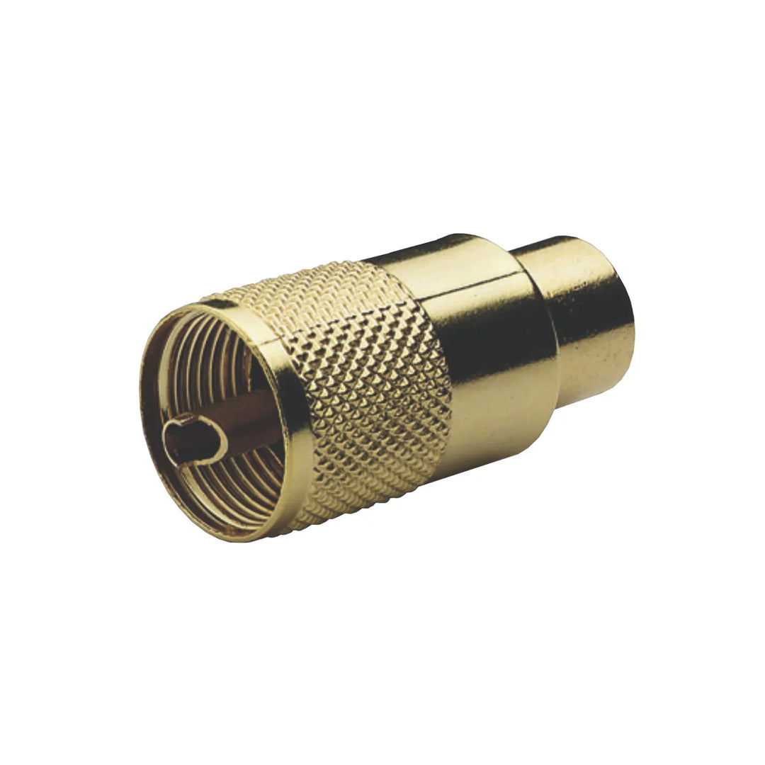 Glomex PL259 PL259 PL259 Gold-Plated PL-259 Male Connector | 4Boats