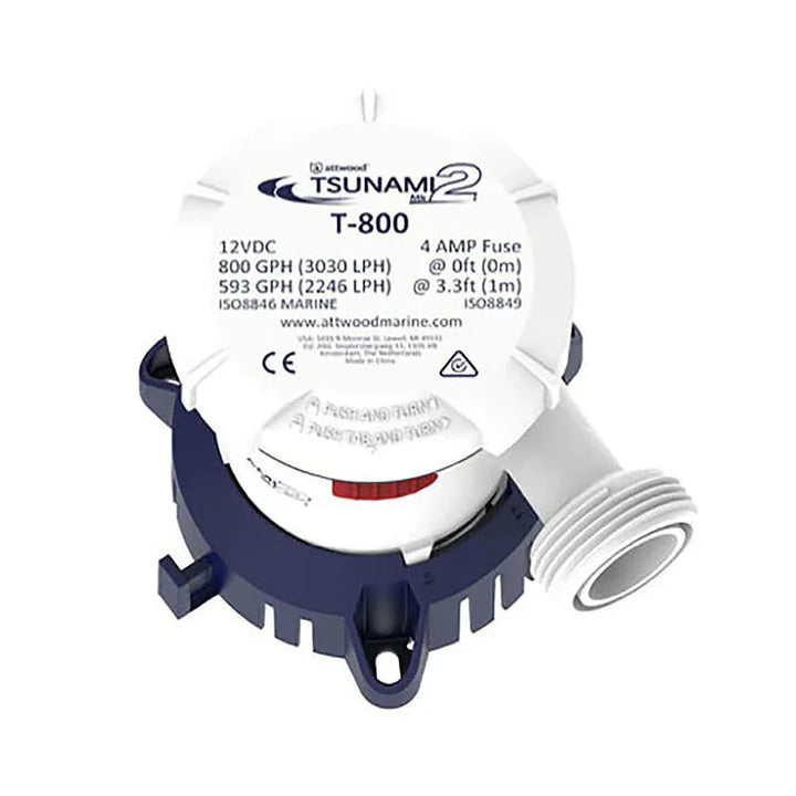 Attwood Tsunami Tsunami Tsunami Mk2 800 12V Threaded | Manual | 4Boats