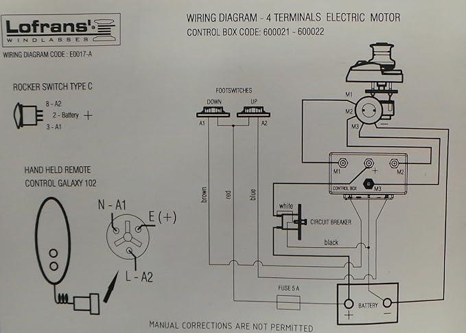 CONTROL BOX 12V Marine Control Box 1.0-1.7kW | 4Boats