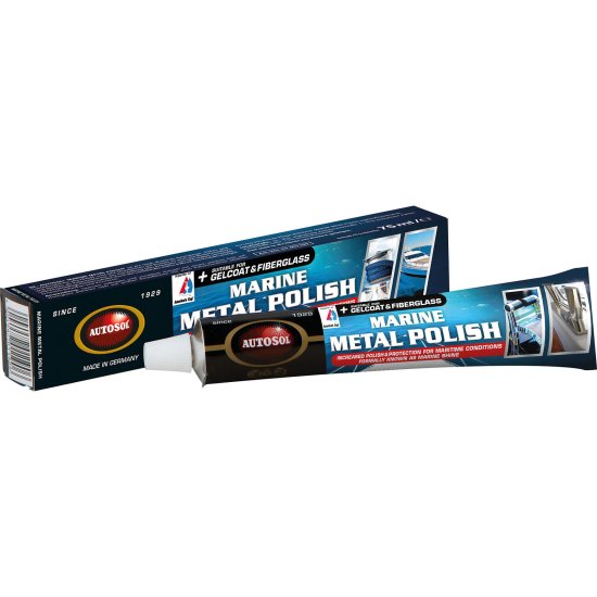 Autosol Marine Metal Polish with Added Protection 75 ml | 4Boats