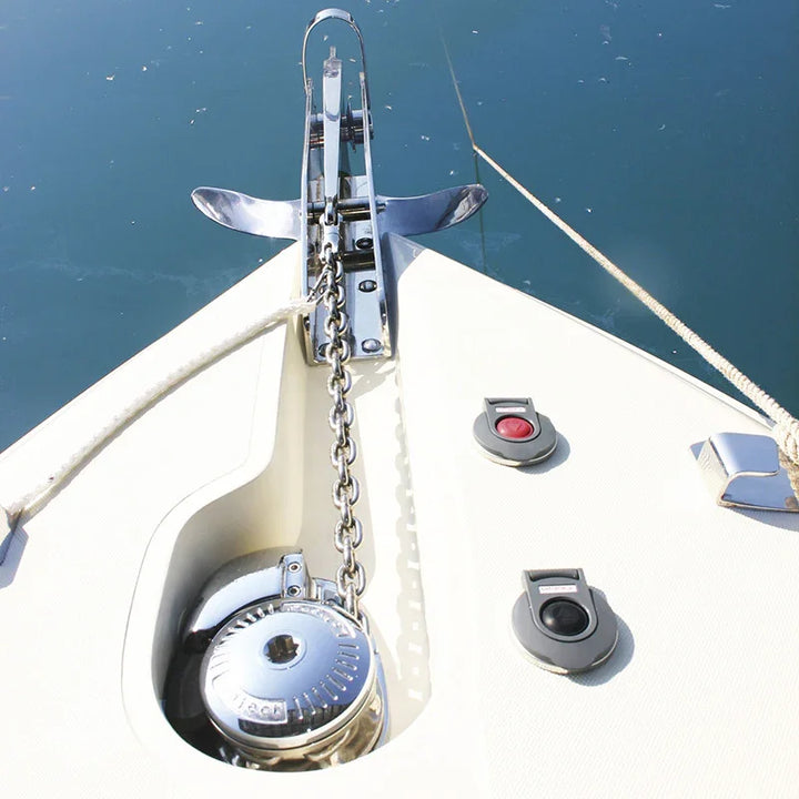 Foot Switch DOWN Red/Grey 12-24V IP67 | 4Boats
