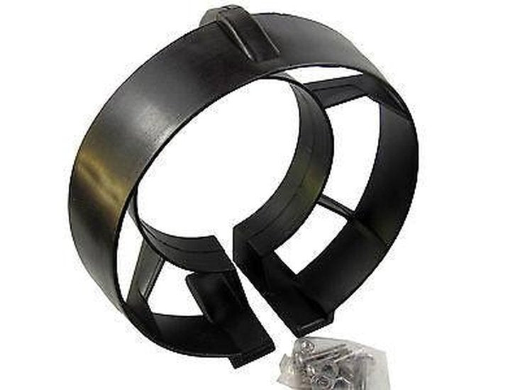 9 inch propeller guard for outboards by MidMarine with included mounting hardware for easy installation