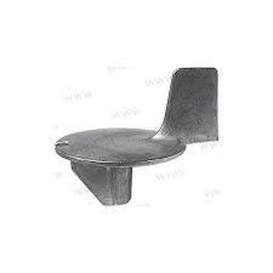 98432Q6 Zinc Trim Tab Anode Plate for Mercury and Mariner Outboards - 4Boats