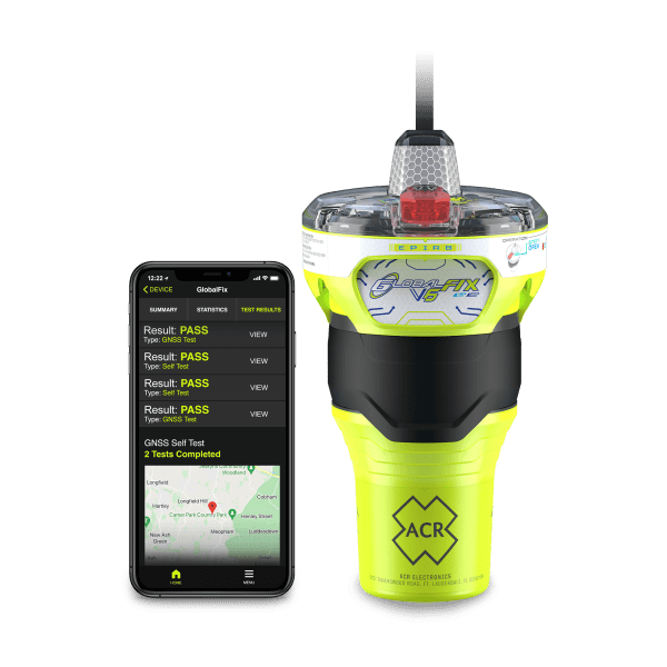 ACR GlobalFix V6 EPIRB Cat 2 - 406 MHz GNSS | 4Boats