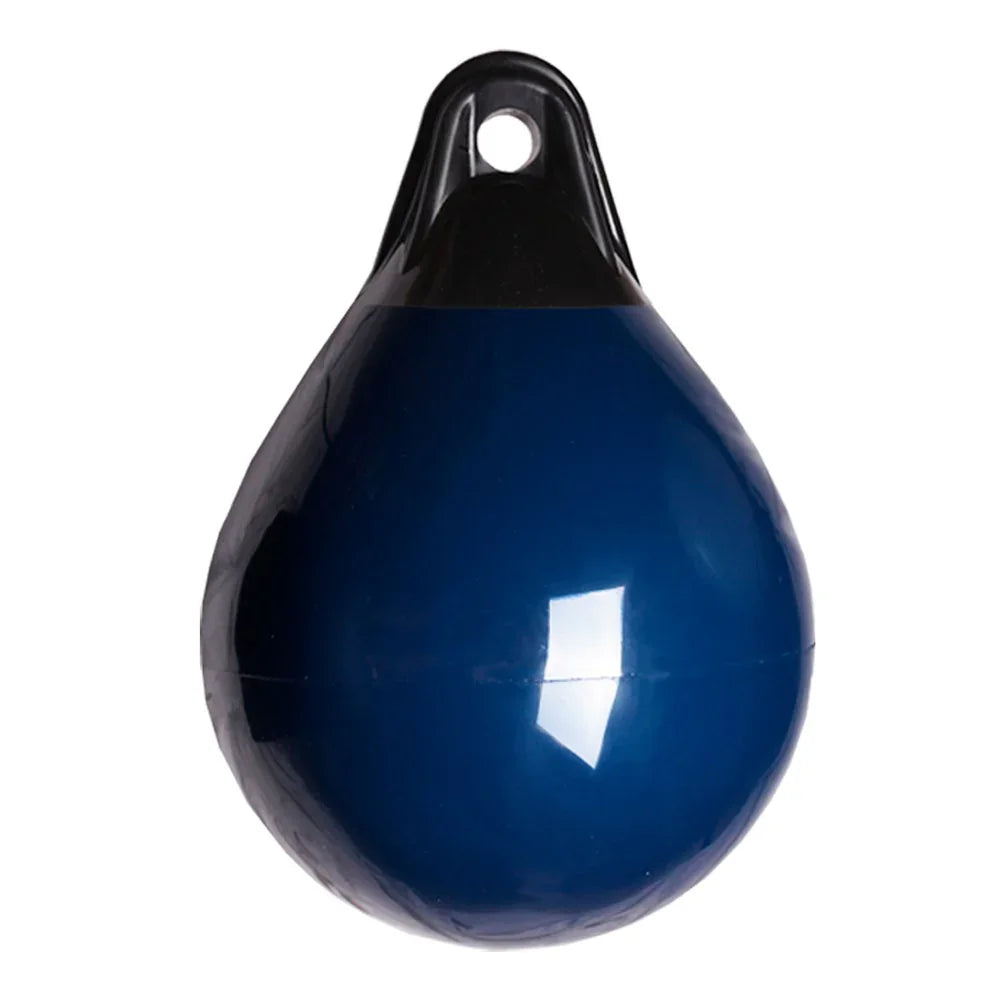 Navy Solid Head Buoy 35cm x 48cm – Compact Mooring & Marker Float | 4BOATS UK