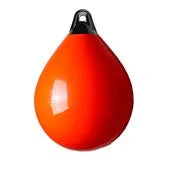 Solid Head Buoy – Orange 55 cm × 73 cm | Extra-Large Marine Marker Buoy