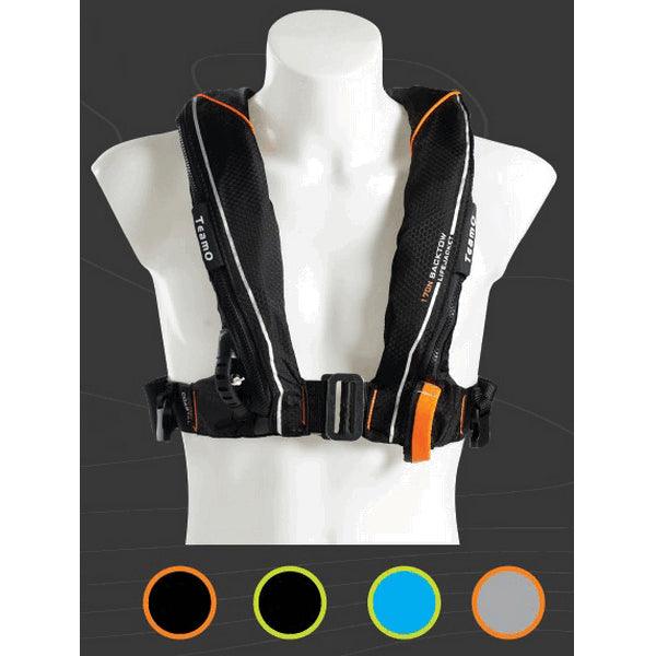 170N Coastal Lifejacket Manual — Grey Cover / Orange Trim | 4Boats