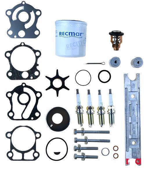 SERVICE MAINTENANCE Yamaha F80A & F100A Service Kit (1997-200 | 4Boats