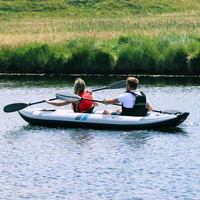 3-piece adjustable kayak paddle - packable, corrosion-resista | 4Boats