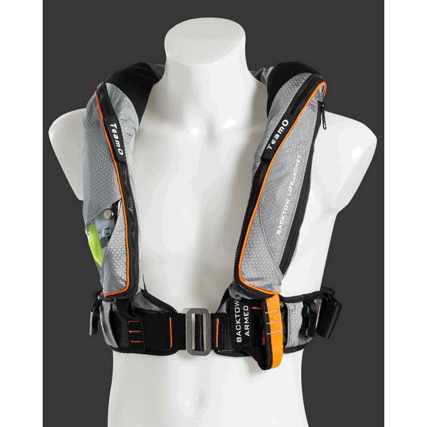 170N Offshore Lifejacket Hammar Grey/Orange Trim | 4Boats
