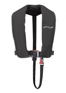 UML 165N Automatic ISO Life jackets-Waistbelt version-Black