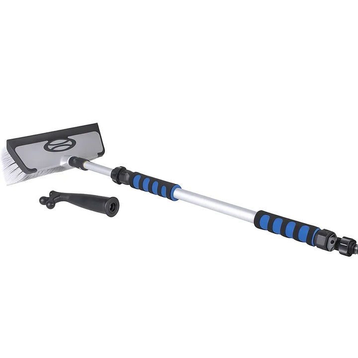 Talamex Deck Brush Set With Waterflow – Telescopic Aluminium Handle