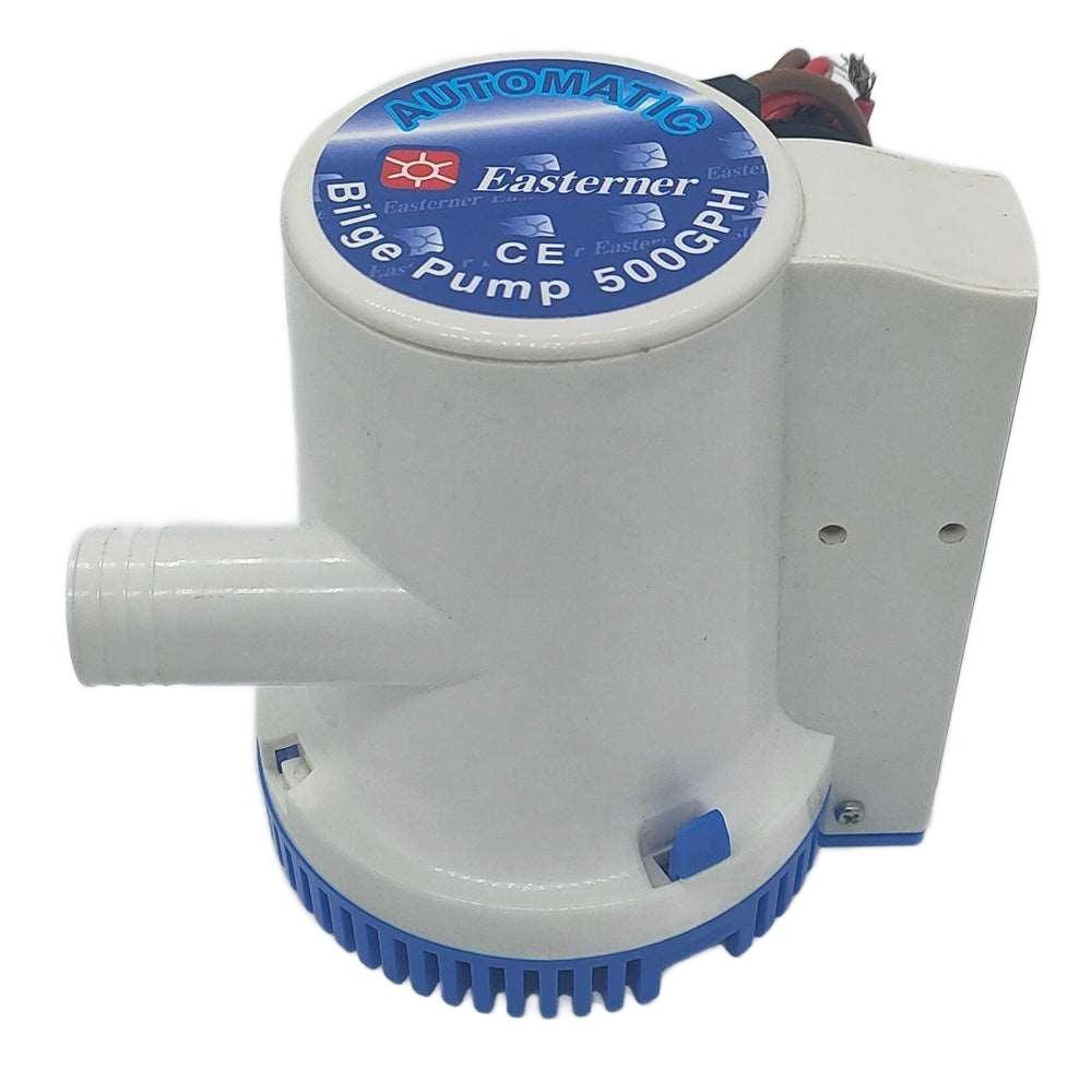 Automatic 12v Bilge Pump 500gph With Internal Float Switch Auto 500gph Water Boat Rib - 4Boats